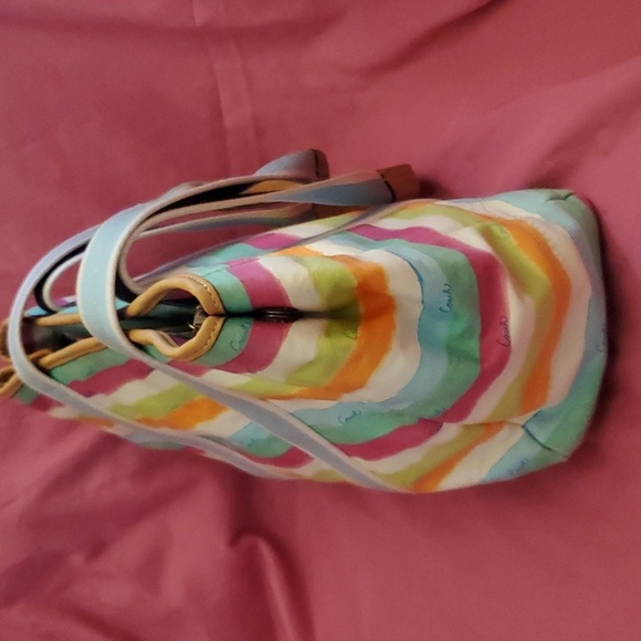 AUTHENTIC COACH BAG(STRIPED) - Picture 4 of 12